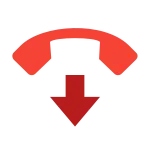 End Call SVG Icon